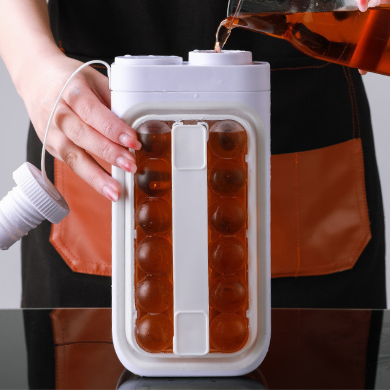 PORTABLE ICE BALL KETTLE, 2 COLORS, 500 ML/ 17 OZ