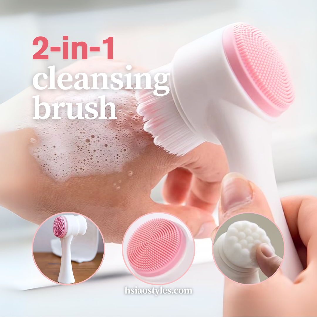 Daily Glow-Up Skincare Kit | Ice Roller, Brush, Headband & Wash Bag (Limited Edition)