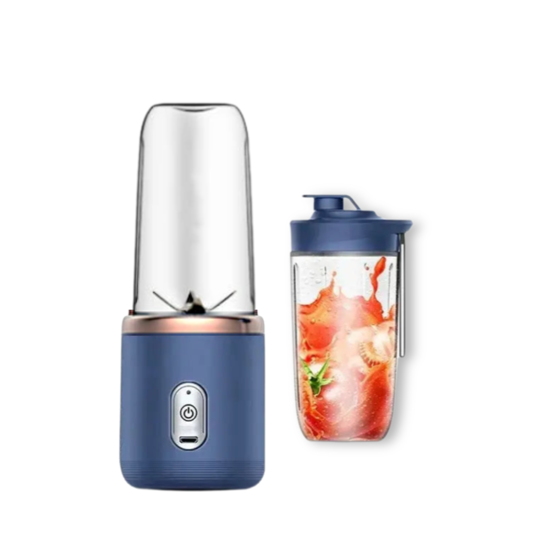 USB Portable Smoothie Blender | 6 Blades, 9s Fast Blend for Travel & Work