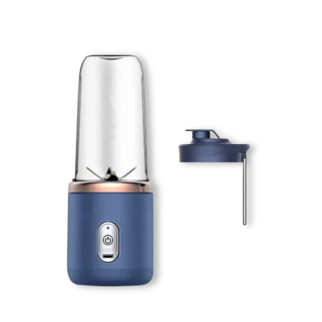 USB Portable Smoothie Blender | 6 Blades, 9s Fast Blend for Travel & Work