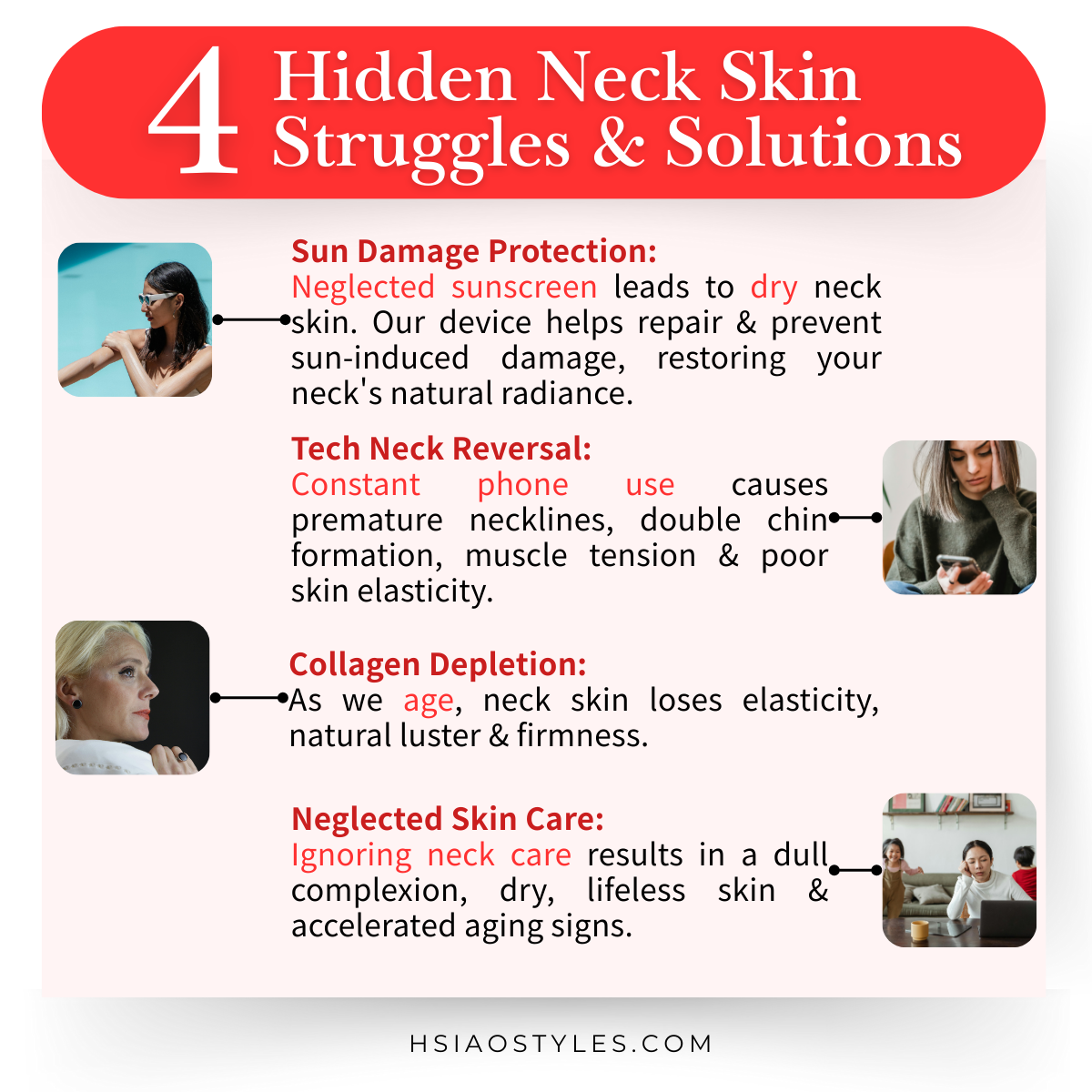 7-Color LED Face & Neck Portable Massager | Anti-Aging, Wrinkle Removal & Skin Firming