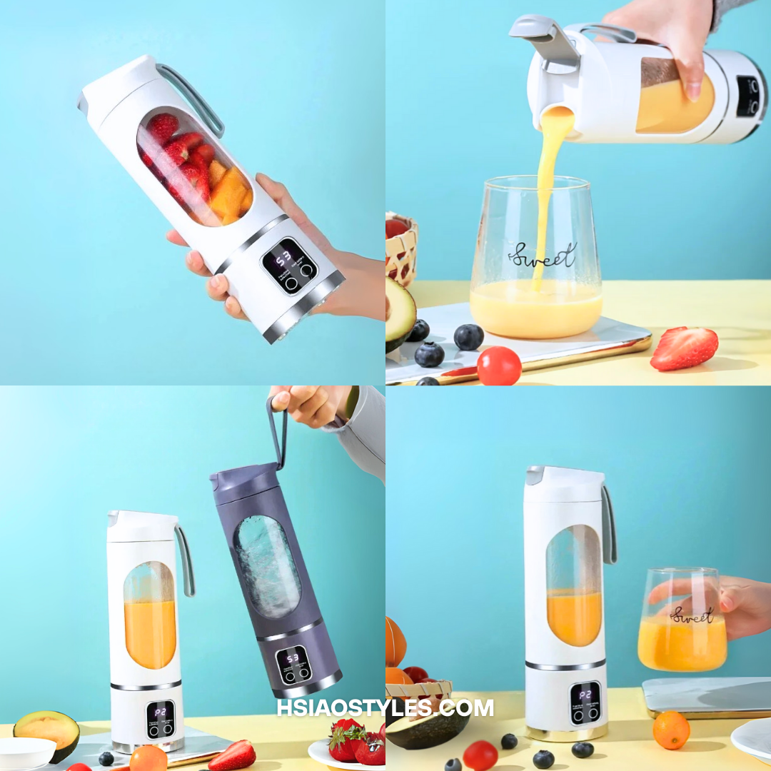 USB Portable Smoothie Blender | 450ml Mini Blender for Shakes & Ice