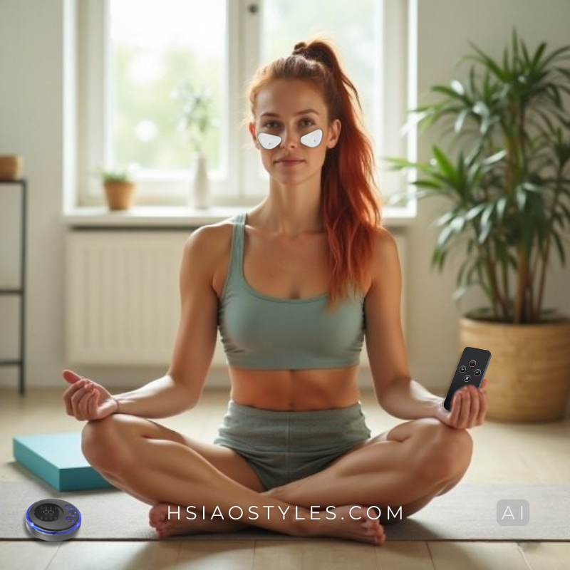 Portable EMS Face & Eye Massager | Stress Relief & Wrinkle Reduction Set
