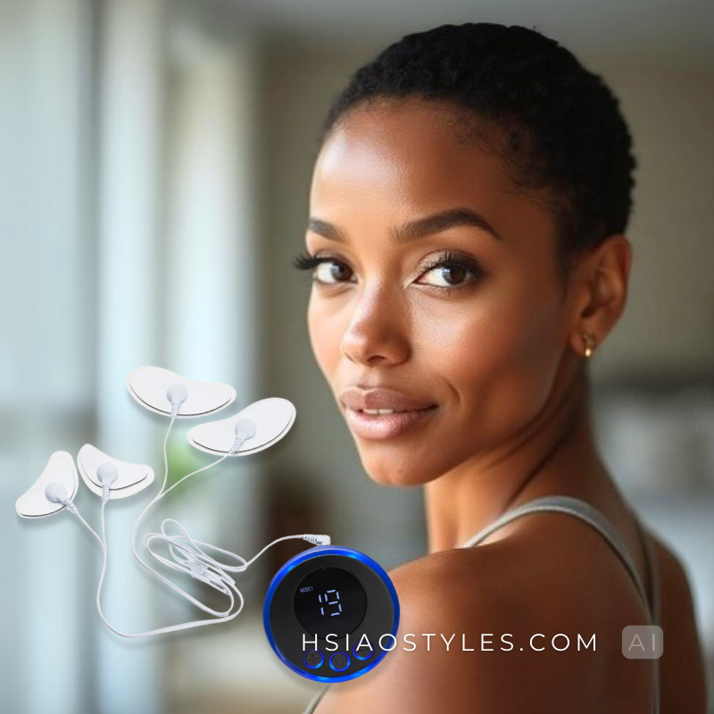 Portable EMS Face & Eye Massager | Stress Relief & Wrinkle Reduction Set