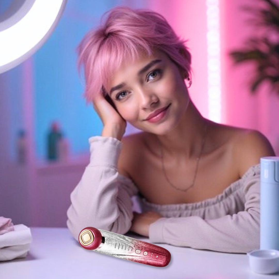 6-in-1 Anti-Aging Facial & Eye Massager | Skin Tightening Portable USB Tool