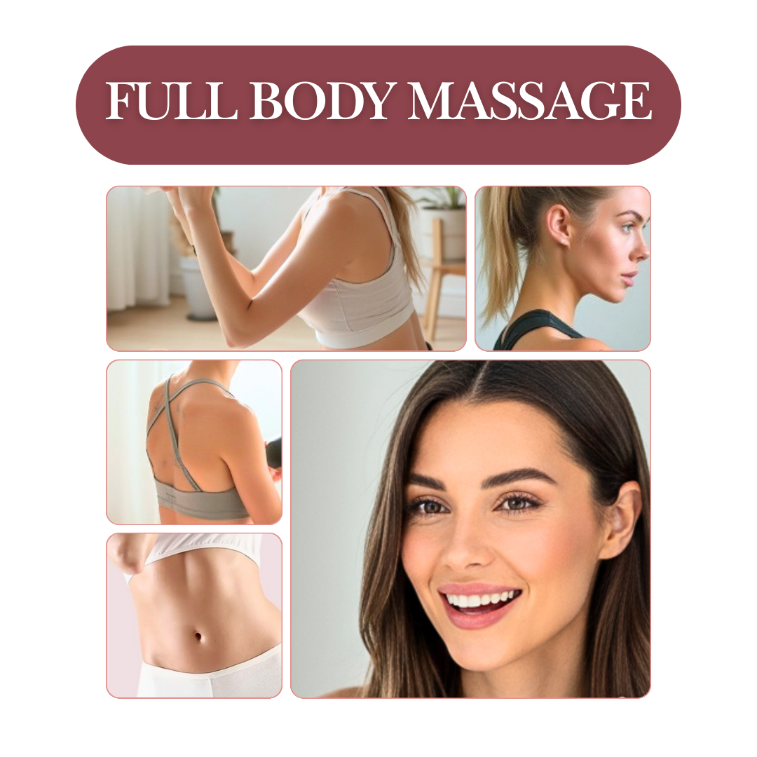 Portable EMS Face & Neck Roller | Skin Tightening, Sculpting & Glow