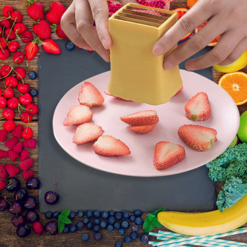 STAINLESS STEEL FRUIT SLICER