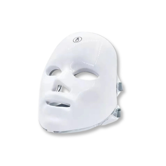 Quick Self-Care 7-Color LED Face Mask | White | Rechargeable
