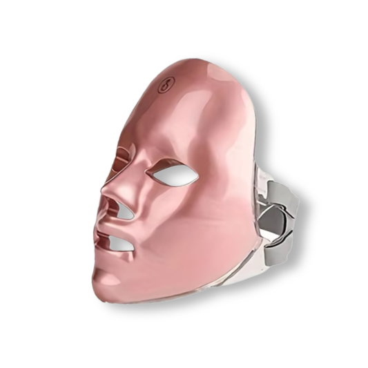 Quick Self-Care 7-Color LED Face Mask | Pink | Rechargeable