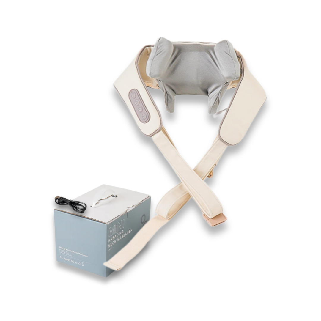 Portable Deep Tissue Neck & Shoulder Massager | 26W Wireless, Heat Function