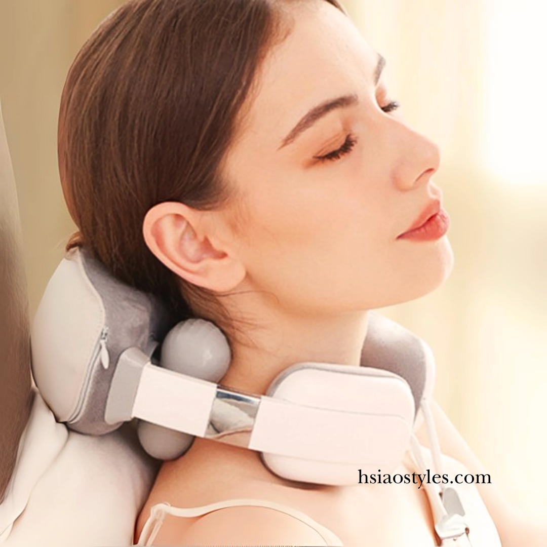Portable Neck & Shoulder Massager with Heat | Deep Tissue Massage for Pain Relief