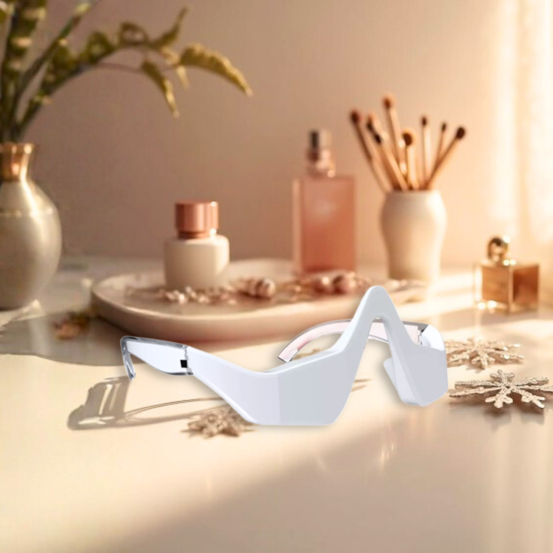 3D Wearable EMS & Red Light Eye Massager | Reduce Eye Bags & Fine Lines