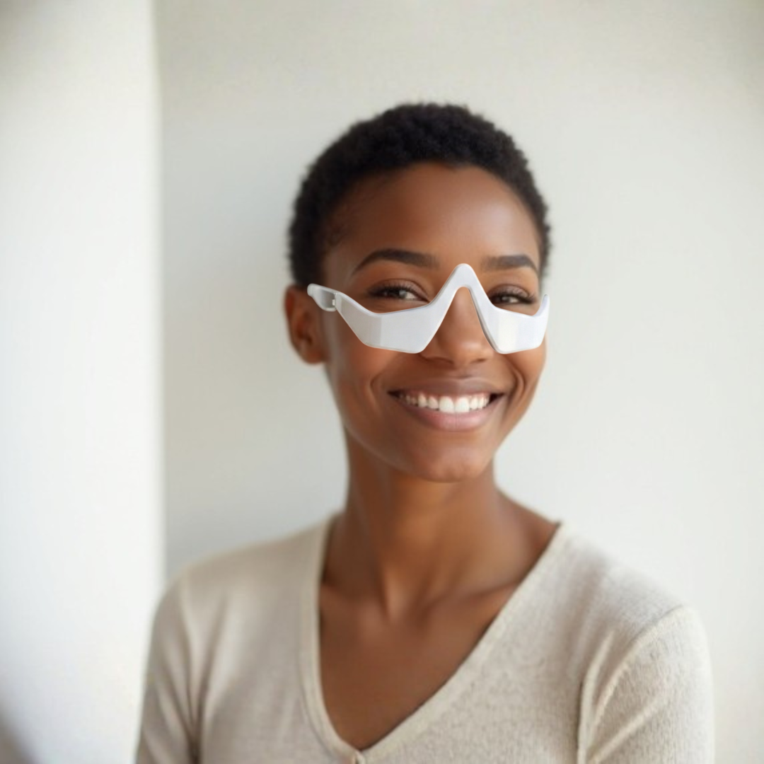 3D Wearable EMS & Red Light Eye Massager | Reduce Eye Bags & Fine Lines