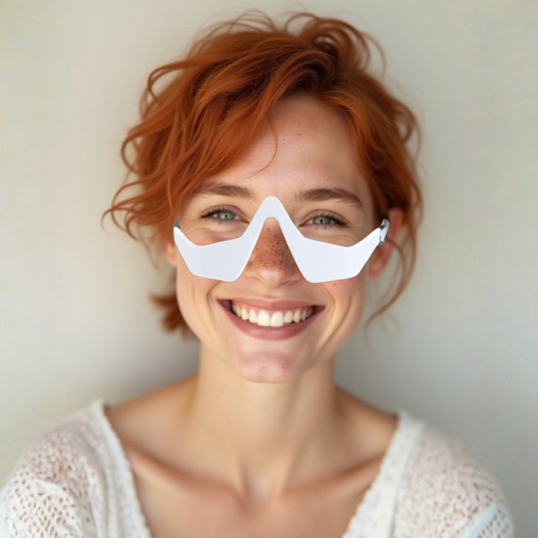 3D Wearable EMS & Red Light Eye Massager | Reduce Eye Bags & Fine Lines