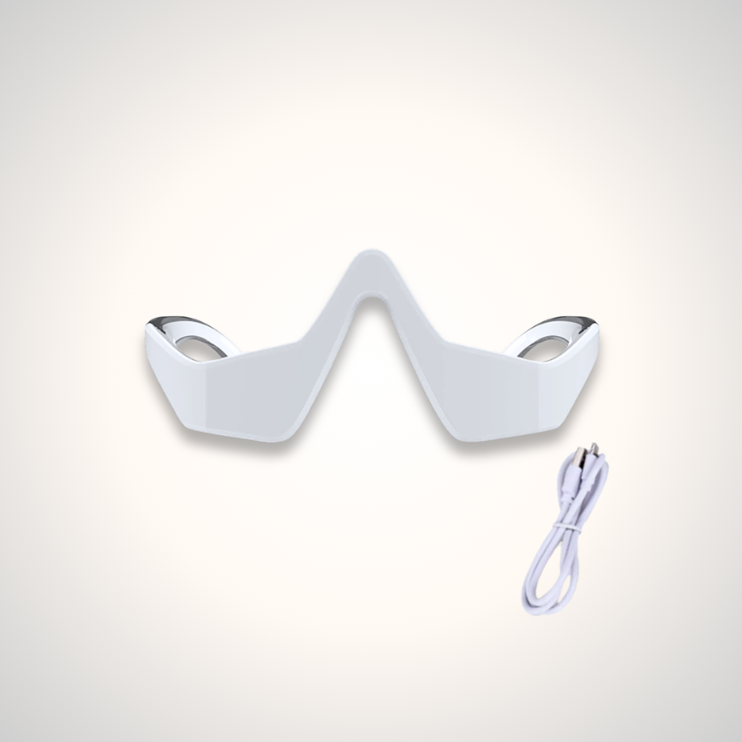3D Wearable EMS & Red Light Eye Massager | Reduce Eye Bags & Fine Lines