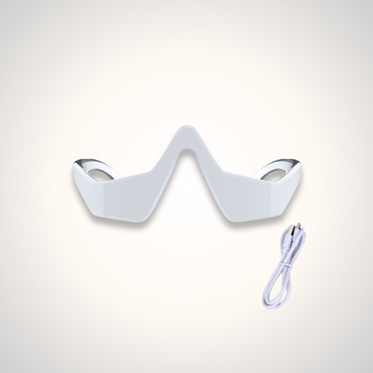 3D Wearable EMS & Red Light Eye Massager | Reduce Eye Bags & Fine Lines